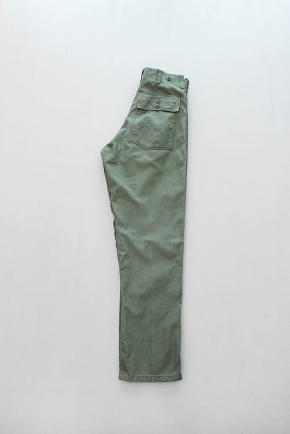 (Early Type) 60&#039;s US Army OG-107 Fatigue pants(32x33/실제30x32)