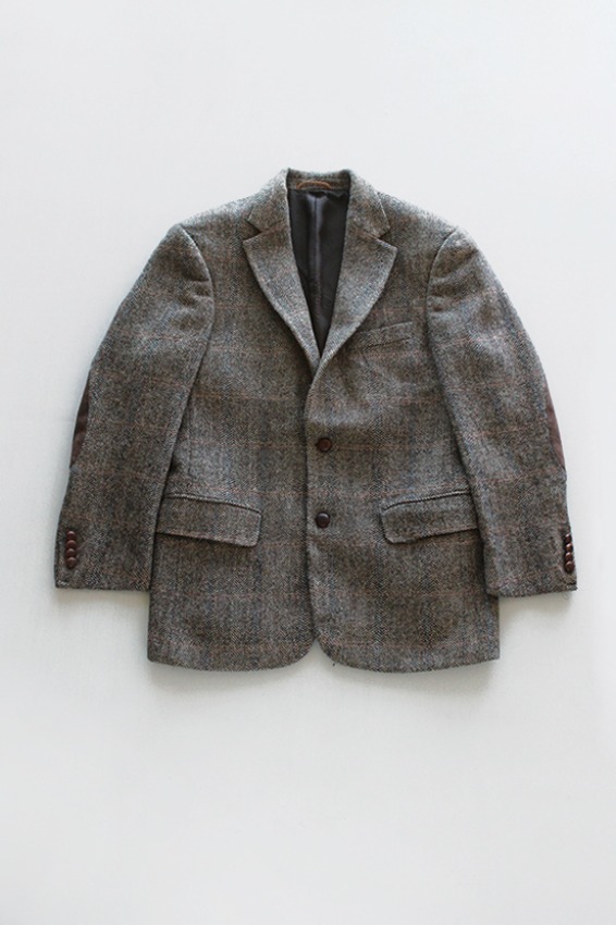 90&#039;s BRUTTI X Harris Tweed Tweed Jacket