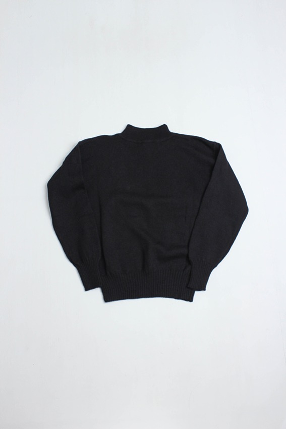 90&#039;s USN Blue Turtleneck Sweater (L 44-46)