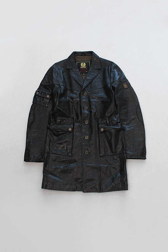 Belstaff Leather Car Coat (M)