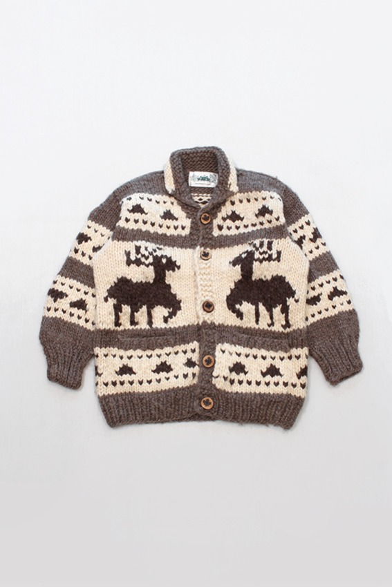 80s Canadian Cowichan Wool Sweater (95)