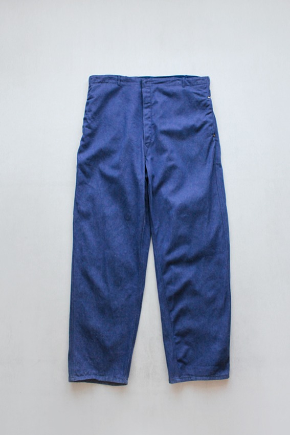 30s French Dungaree Denim Trousers (54)