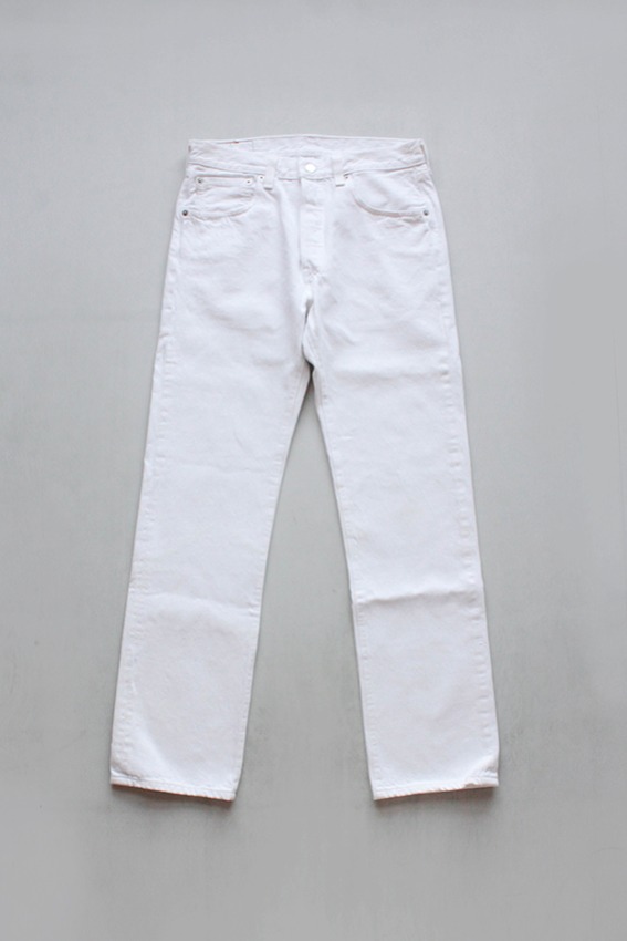 Levis 501 White Denim Pants (31x32)