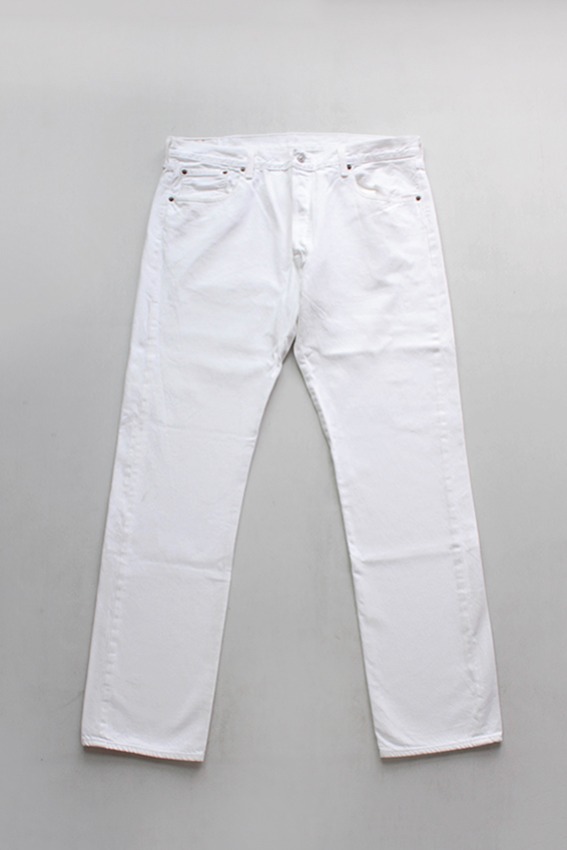 vintage Levis 501 White Denim Pants (38x34 / 38x34)
