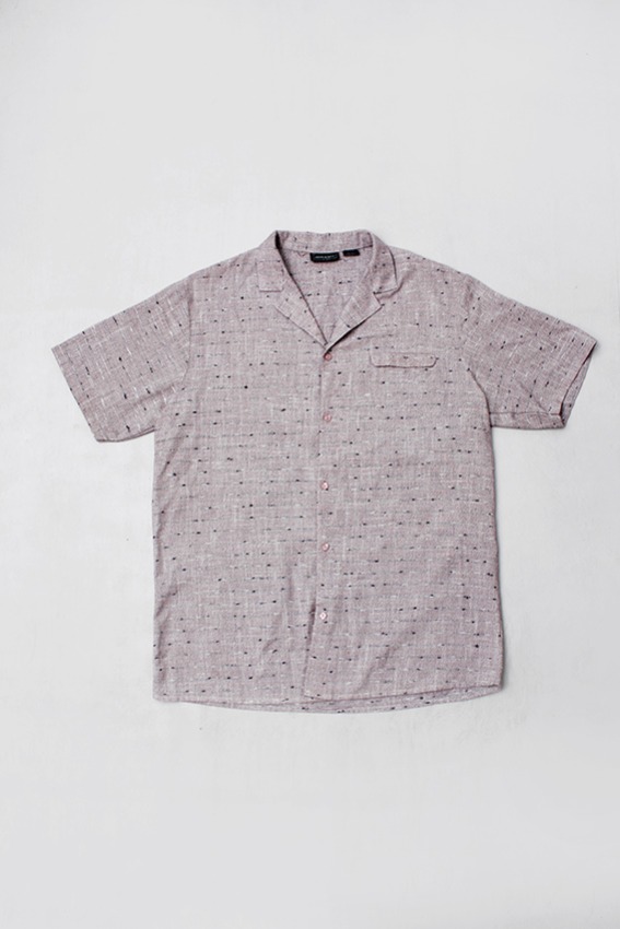 80s Phita Joyvence Woven Camp Collar Shirt (XL)
