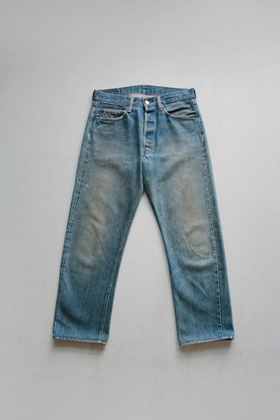 70s Levis 66 501 late ver. Selvage Denim (W30)