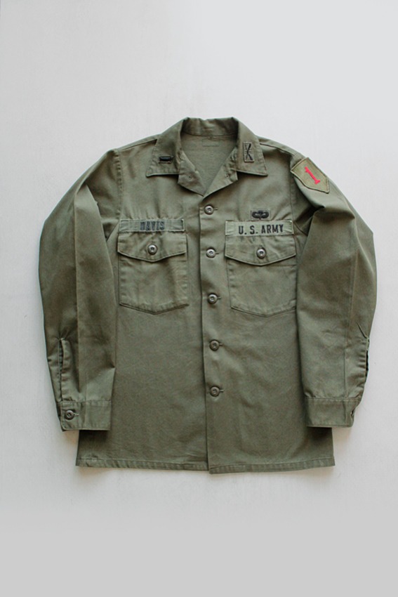 80s OG-507 Fatigue Shirt (14 1/2 x 32)