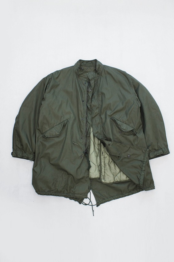 70s Early Type U.S Army M-65 Fishtail Parka (L)