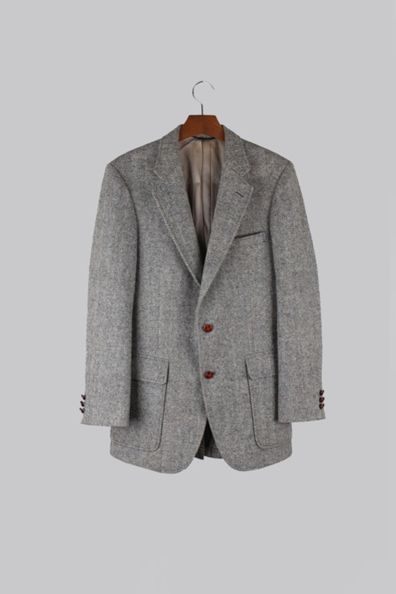 Harris Tweed Wool Tweed Jacket