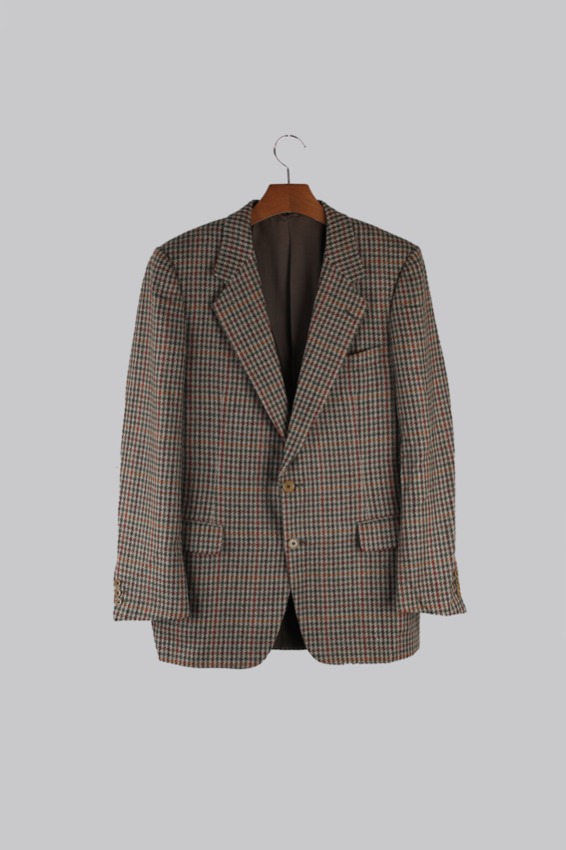 Burberrys Tweed Wool Tweed Jacket