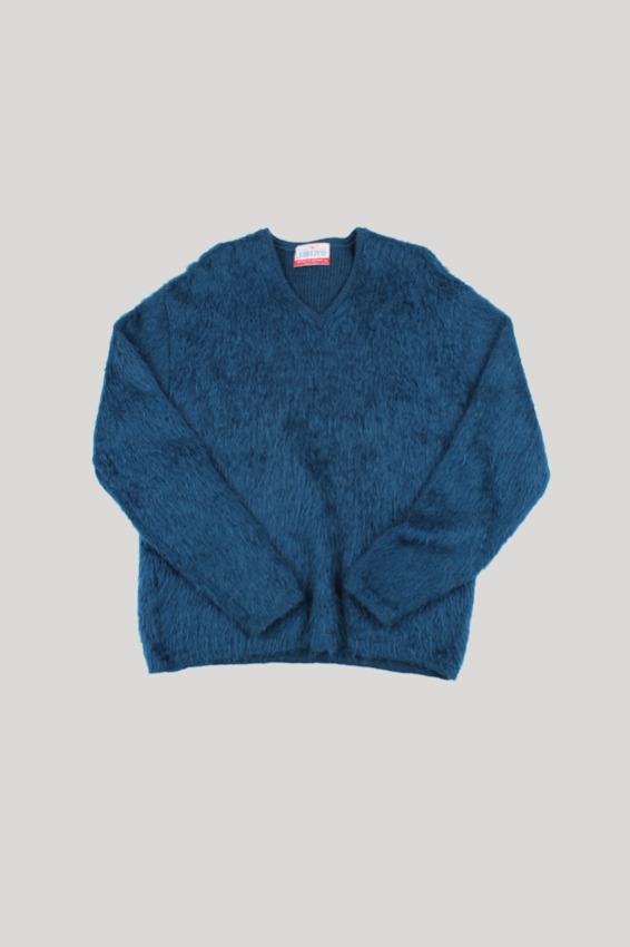 60s Jantzen Original Mohair Knit Sweater (XL)