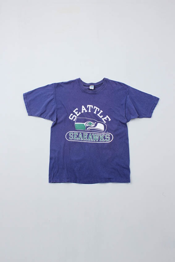 70s Champion 1/2 T-Shirt (L)