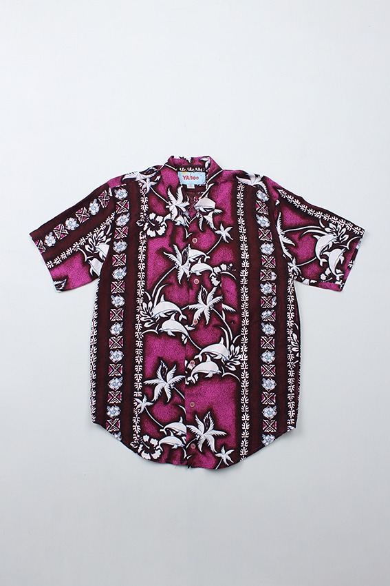 80s Vintage Hawaiian Shirts(Woman XL)