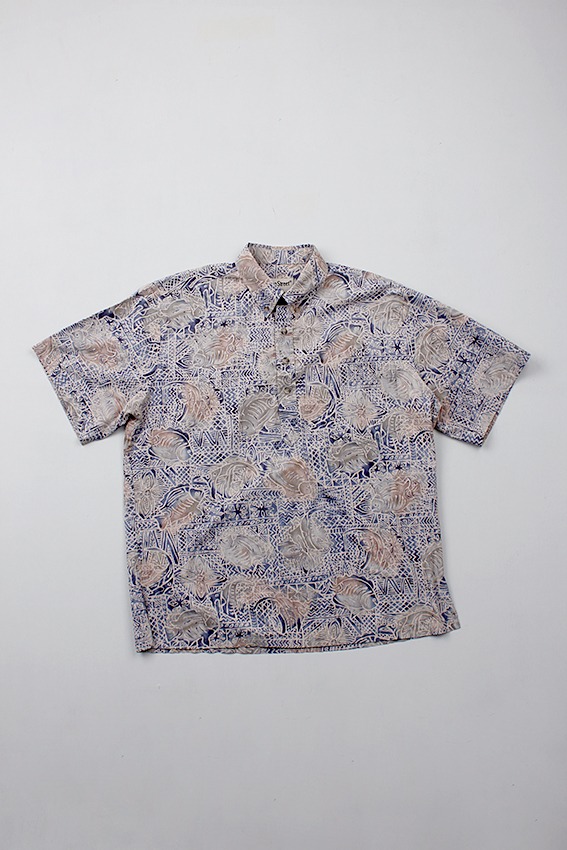 Vintage Cooke Street Pullover Hawaiian Shirts(M)