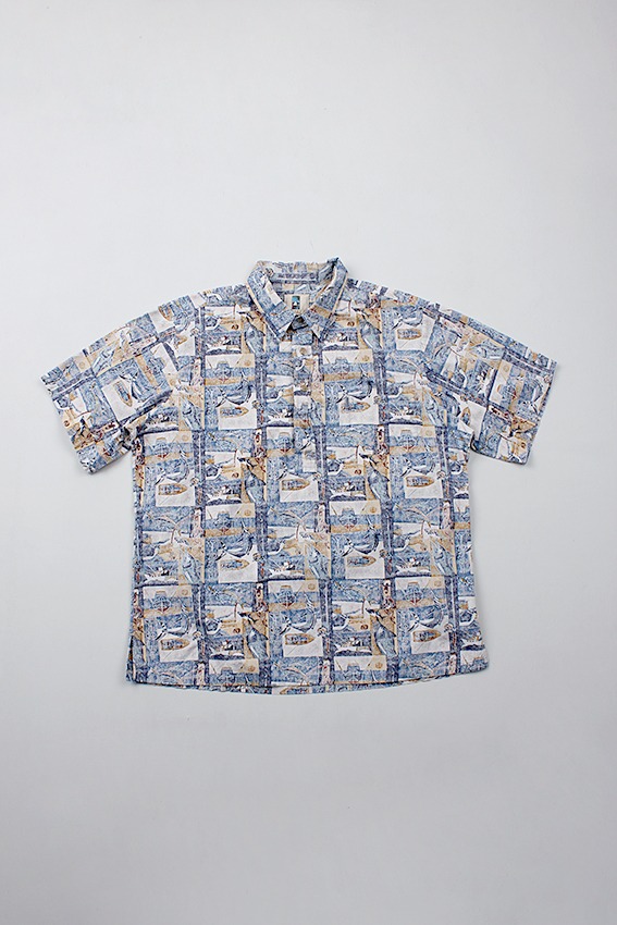 Vintage Kahala Pullover Hawaiian Shirts(XL)