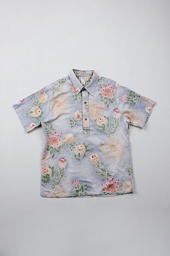 Vintage Rollsutherland Pullover Hawaiian Shirts(L)