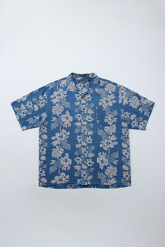 Vintage &#039;Pure Silk&#039; Hawaiian Shirts(XXL)