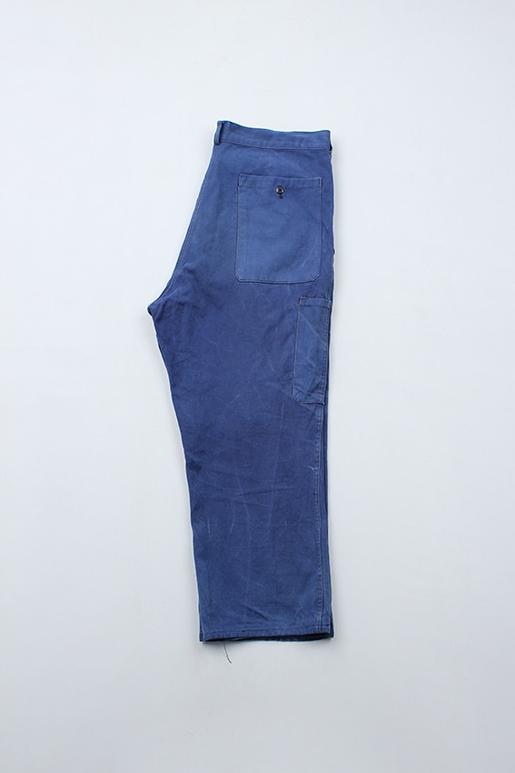 50s French Work Pants Cotton Twill