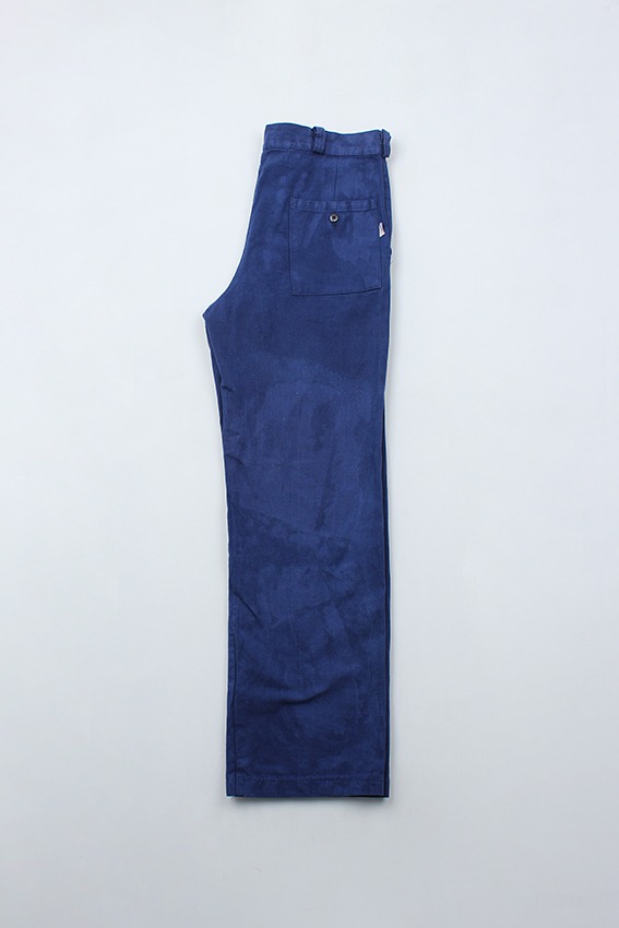 60s French Work Pants Cotton Twill