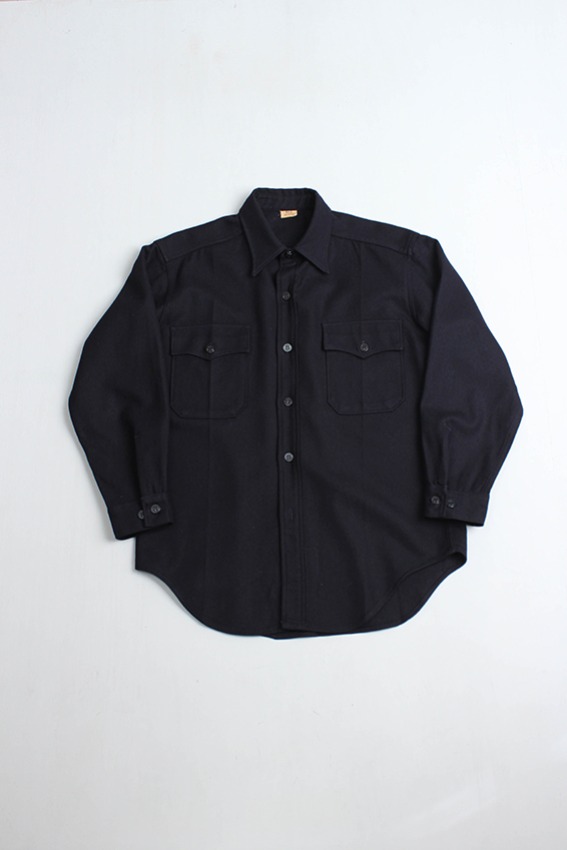 70s USN C.P.O Wool Shirt (16 1/2 x 32)