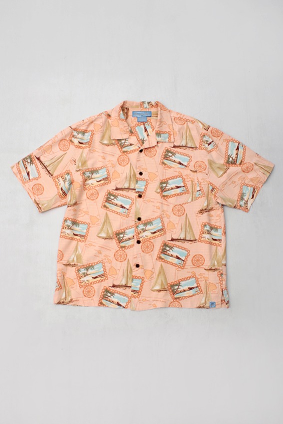 Vintage &#039;Bermuda Bay&#039; Hawaiian Shirts (XL)