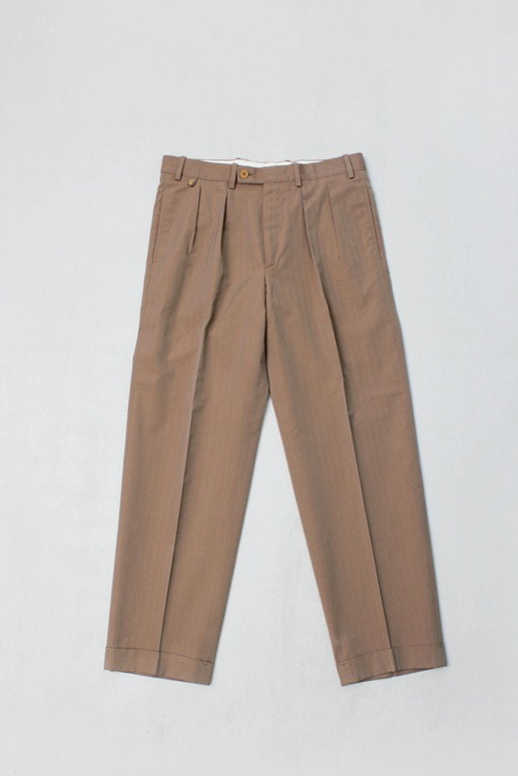 BAC J Fit Double Pleats Wool/Cotton Trousers (W31)