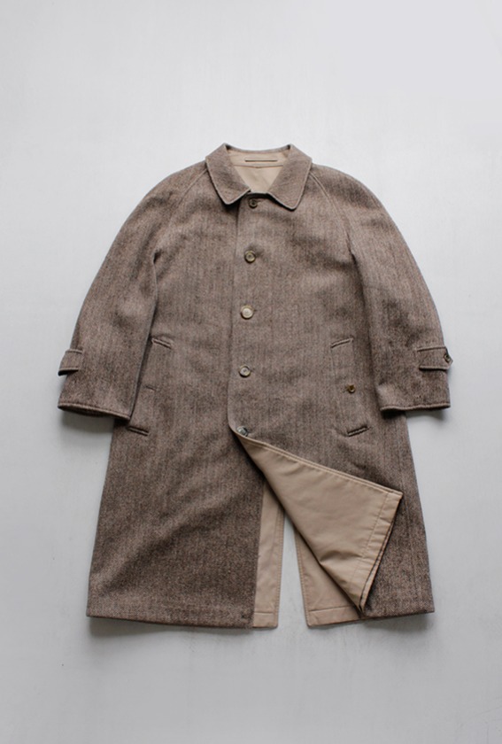 1960s, Burberrys Reversible Balmacaan Coat (48 Short)