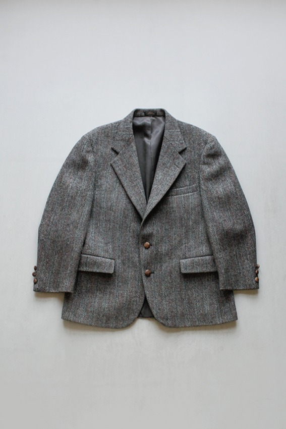 80s Harris Tweed Wool Tweed Jacket (100)