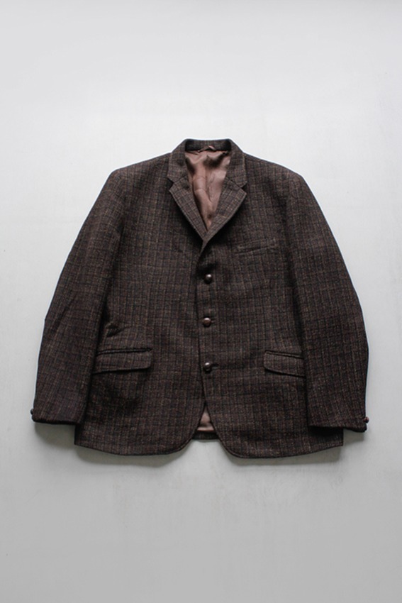 60s Harris Tweed Wool Tweed Jacket (110)