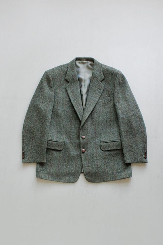 90s Harris Tweed Wool Tweed Jacket (105)