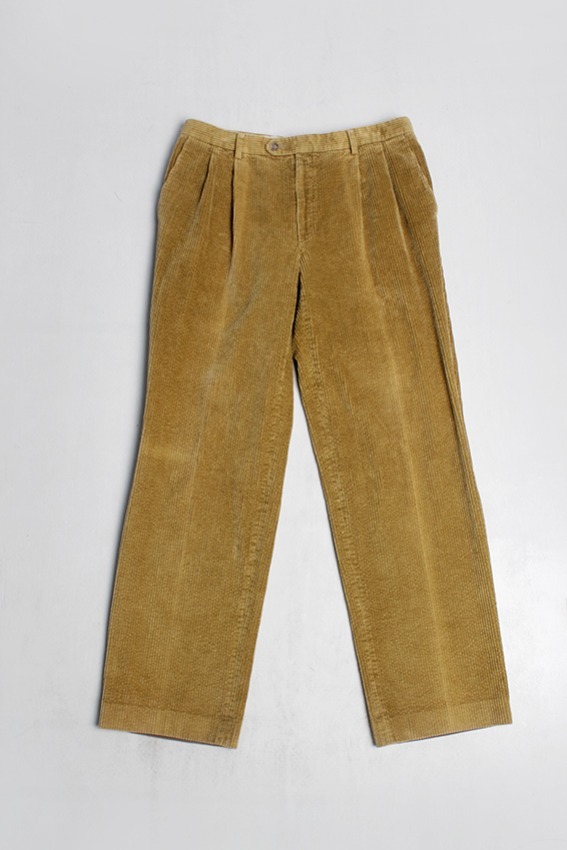 80s Italy Made Corduroy Pants (W34)