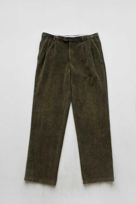 80s Itary Made Corduroy Pants (W35)