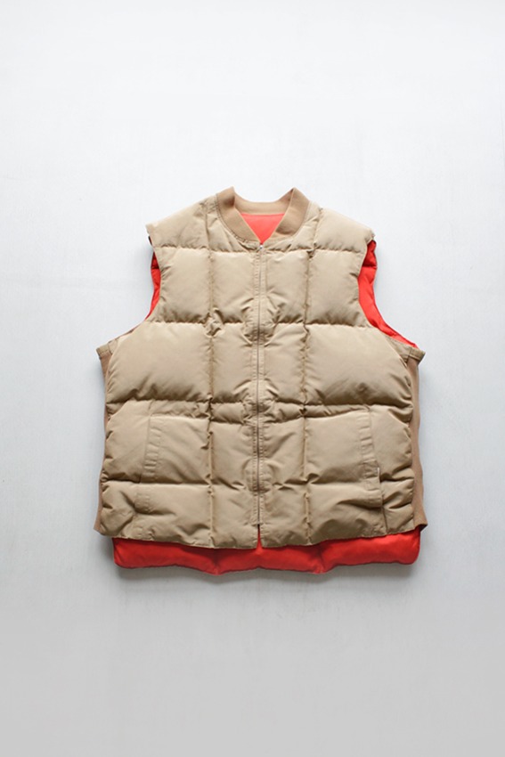 60s LLBEAN Reversible Puffer Vest (L)
